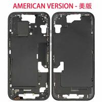 MIDDLE FRAME + SIDE KEY PER APPLE IPHONE 15 SMONTATO GRADO A NERO US VERSION