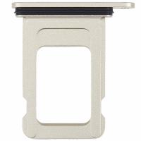 CARRELLO SIM TRAY PER APPLE IPHONE 15 PLUS GIALLO