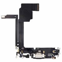 FLAT DOCK CONNETTORE DI RICARICA PER APPLE IPHONE 15 PRO MAX NERO