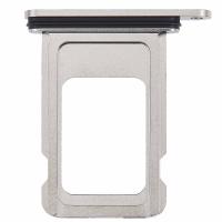 CARRELLO SIM TRAY PER APPLE IPHONE 15 PRO MAX BIANCO