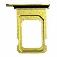 CARRELLO SIM TRAY PER APPLE IPHONE 14 / 14 PLUS GIALLO