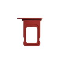 CARRELLO SIM TRAY PER APPLE IPHONE 14 / 14 PLUS ROSSO