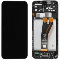 TOUCH SCREEN DISPLAY CON FRAME PER SAMSUNG GALAXY A146B A14 5G (BIG CONNECTOR) (NO EURO)