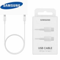 CAVO Samsung C to C Cable  EP-DA705BWEGWW White In Blister