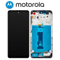 TOUCH SCREEN DISPLAY PER MOTOROLA MOTO E22S E32S XT2229 CON FRAME SERVICE PACK