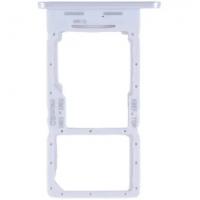 CARRELLO SIM TRAY PER SAMSUNG GALAXY A25 5G A256 SILVER