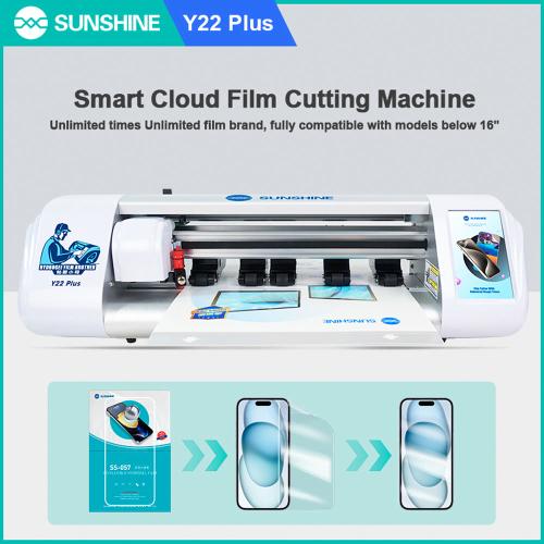 PLOTTER SUNSHINE Y22-PLUS MACCHINA DA TAGLIO PER PELLICOLE PROTETTIVE IDROGEL FINO 16 POLLICI