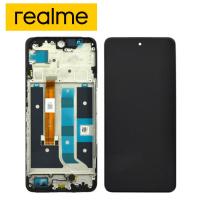 TOUCH SCREEN DISPLAY PER REALME 11 5G CON FRAME SERVICE PACK NERO