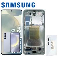 TOUCH SCREEN DISPLAY PER SAMSUNG GALAXY S24+ S24 PLUS S926 SERVICE PACK BLU