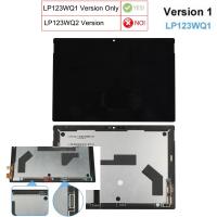 TOUCH SCREEN DISPLAY PER MICROSOFT SURFACE PRO 7 1866 LP123WQ1  CON IC NERO