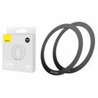 ANELLO Baseus  Magnetic Metal Ring Halo Series Black PCCH000001 in Blister