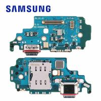 FLAT DOCK + SIM READER PER SAMSUNG GALAXY S21 ULTRA G998 SERVICE PACK