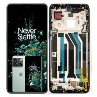 TOUCH SCREEN DISPLAY PER ONE PLUS 10T 5G / ACE PRO CON FRAME VERDE SERVICE PACK