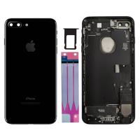 SCOCCA BACK COVER PER APPLE IPHONE 7 PLUS NERA JET BLACK COMPLETA