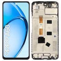TOUCH SCEEN DISPLAY PER OPPO A60 4G CPH2641 CON FRAME NERO