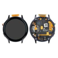 TOUCH SCREEN DISPLAY PER SAMSUNG GALAXY WATCH ACTIVE 2 44mm R820/R825 CON FRAME NERO SERVICE PACK