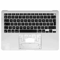 TASTIERA PER Macbook Air 13" (2020) A2337 EMC 3598 Keyboard+Frame Silver Grade A Europe Layout 100% Original