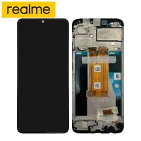 TOUCH SCREEN DISPLAY PER REALME C61 RMX3930 / C63 CON FRAME NERO SERVICE PACK