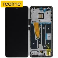 TOUCH SCREEN DISPLAY PER REALME 12 PLUS / 12+ RMX3867 NERO CON FRAME SERVICE PACK