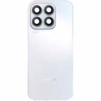 BACK COVER + CAMERA GLASS PER HUAWEI HONOR X8B BIANCO