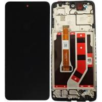 TOUCH SCREEN DISPLAY PER OPPO A98 5G CPH2529 CON FRAME NERO