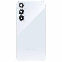 BACK COVER + VETRO FOTOCAMERA PER SAMSUNG GALAXY A35 5G A356 BLU
