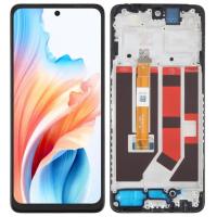 TOUCH SCREEN DISPLAY PER OPPO A79 5G CPH2553 CPH2557 CON FRAME NERO