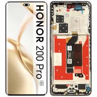 TOUCH SCREEN DISPLAY PER HUAWEI HONOR 200 PRO 5G ELP-AN00 CON FRAME NERO
