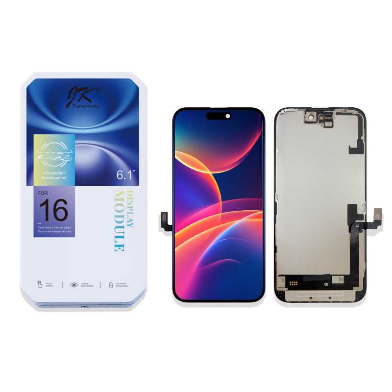 TOUCH SCREEN DISPLAY PER APPLE IPHONE 16 INCELL JK