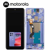 TOUCH SCREEN DISPLAY PER MOTOROLA MOTO EDGE 50 PRO 5G XT2403 CON FRAME LAVANDER SERVICE PACK