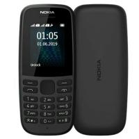 SMARTPHONE Nokia 105 (2019) 4th Edition Dual Sim (EU Version) New Black In Blister NUOVO