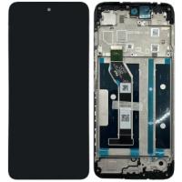 TOUCH SCREEN DISPLAY PER MOTOROLA MOTO E15 4G XT2523 CON FRAME
