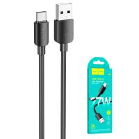 CAVO USB-A to USB-C Cable Hoco X96  27W  1m  Black in Blister