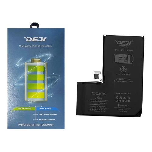 BATTERIA DEJI PER APPLE IPHONE 13 PRO MAGGIORATA 3300mAh AUTODIAGNOSTICABILE