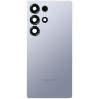 BACK CAMERA + VETRO FOTOCAMERA CAMERA GLASS PER SAMSUNG GALAXY S25 ULTRA S938 SILVER BLU