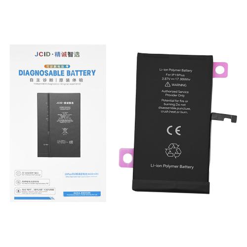 BATTERIA JCID PER APPLE IPHONE 15 PLUS MAGGIORATA 4650mAh AUTODIAGNOSTICABILE