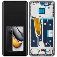 TOUCH SCREEN DISPLAY PER REALME 11 PRO 5G CON FRAME NERO SERVICE PACK