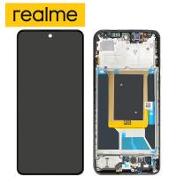 TOUCH SCREEN DISPLAY PER REALME 14 5G CON FRAME NERO SERVICE PACK