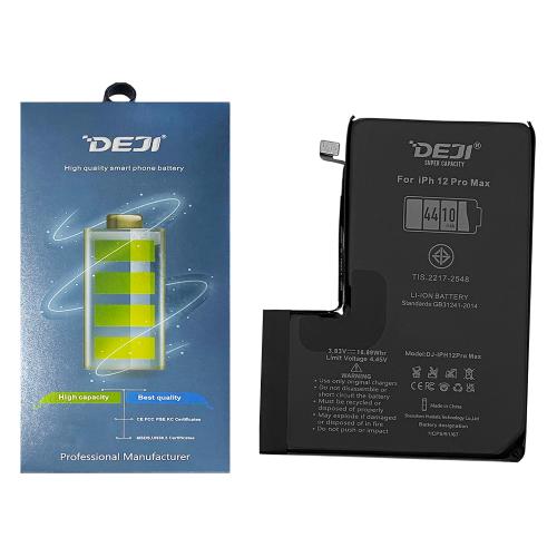 BATTERIA DEJI PER APPLE IPHONE 12 PRO MAX HIGH CAPACITY 4410mAh
