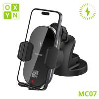 CARICABATTEIRE OXYN SUPPORTO MC07 SMARTPHONE CON RICARICA WIRELESS CON VENTOSA CORTA