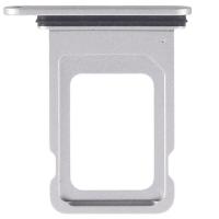 CARRELLO SIM TRAY PER APPLE IPHONE 16E BIANCO