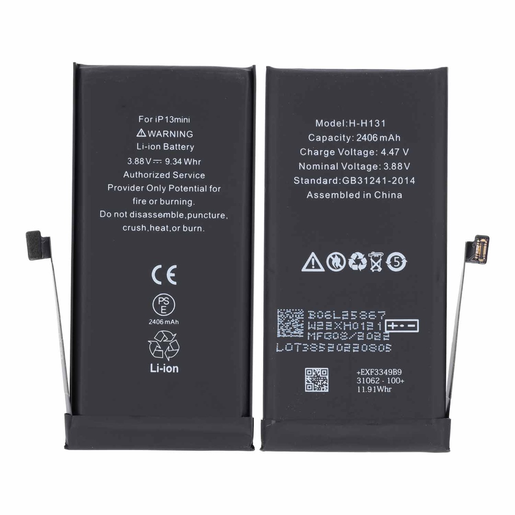 BATTERIA PER APPLE IPHONE 13 MINI AUTODIAGNOSTICABILE