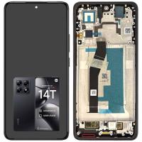 TOUCH SCREEN DISPLAY PER XIAOMI MI 14T 5G CON FRAME NERO