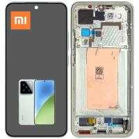 TOUCH SCREEN DISPLAY PER XIAOMI MI 15 5G CON FRAME VERDE SERVICE PACK