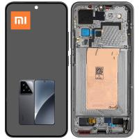 TOUCH SCREEN DISPLAY PER XIAOMI MI 15 5G CON FRAME NERO SERVICE PACK