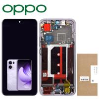 TOUCH SCREEN DISPLAY PER OPPO RENO 13 PRO 5G CPH2697 CON FRAME VIOLA SERVICE PACK