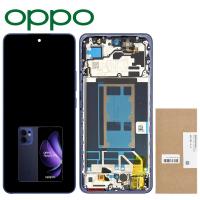 TOUCH SCREEN DISPLAY PER OPPO RENO 13 F 5G CON FRAME BLU SERVICE PACK