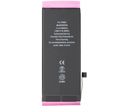 BATTERIA PER APPLE IPHONE SE 2022 HIGH CAPACITY 2160mAh DIAGNOSTICABILE