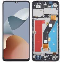 TOUCH SCREEN DISPLAY PER ZTE BLADE A35e CON FRAME NERO