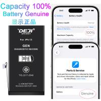 BATTERIA DEJI PER APPLE IPHONE 13 3510mAH AUTODIAGNOSTICABILE 2ND GEN "SHOW GENUINE"